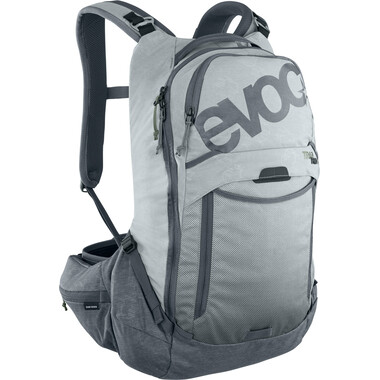 EVOC TRAIL PRO 16 Backpack with Back Protector Grey 2023 0